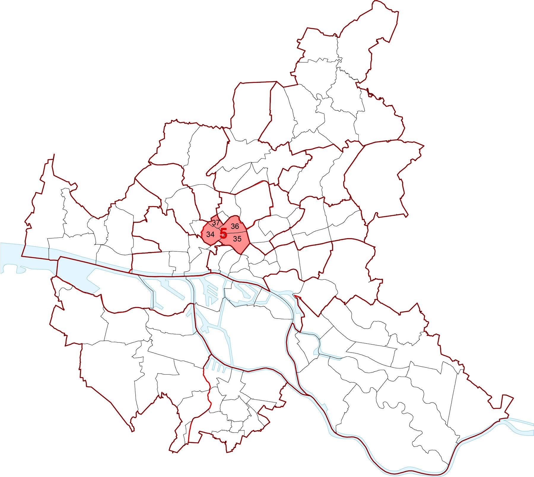 Wahlkreis 05 (Rotherbaum-Harvestehude-Eimsbüttel-Ost)
